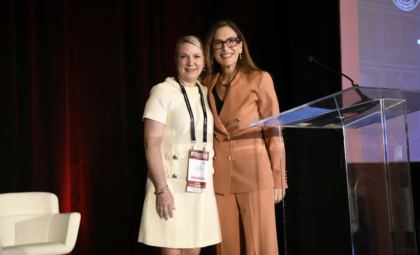 Drs. Jennifer Romano and Daniela Molena