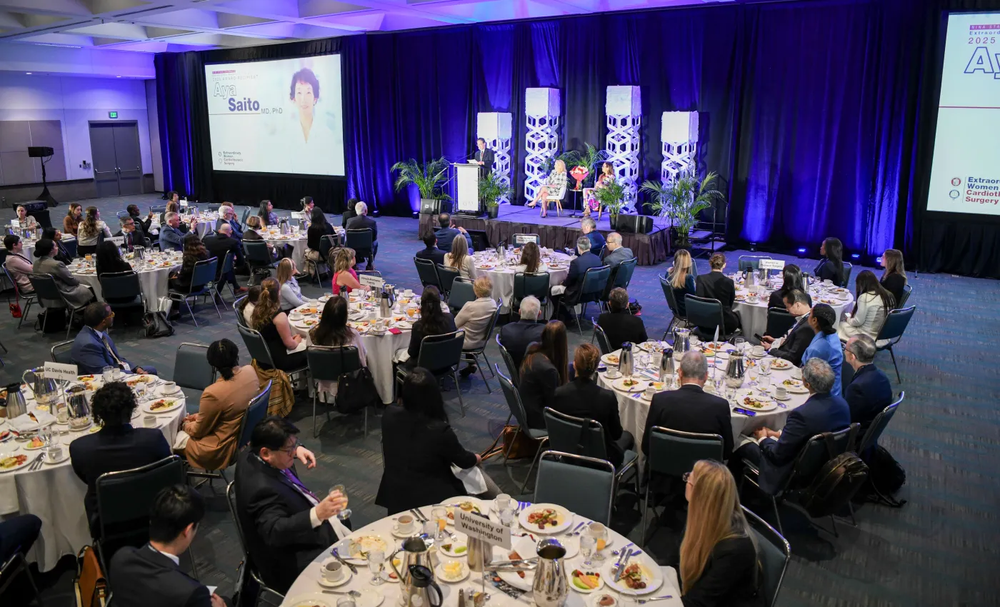 Guests at awards breakfast 